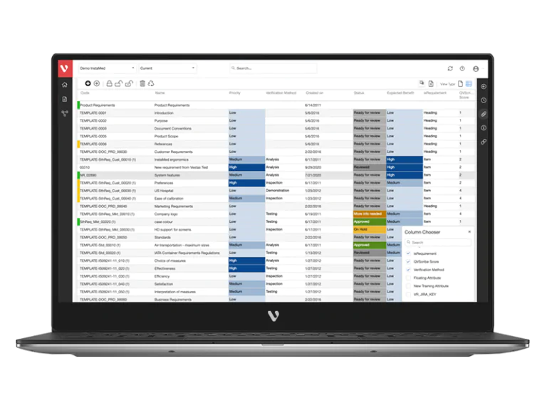 Laptop Visure Authoring Attributes